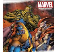 Calendario da parete 2026 Marvel Heroes vs Villains