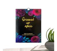 Calendario da parete 2026 | Organizzatore Di Planning Decorativo Con Blocco Note | Calendario Annuale Pianificatore per Parete | Per Famiglia Insegnante Scuola Aula Uffici Casa Interna