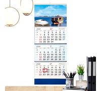 Calendario da Parete 2026 | Planificatore Mensile Appendibile Con 4 - Calendario da Parete per l'Anno 2026 - per la Scuola, l'Ufficio, la Casa, la Famiglia, la Camera, il Dormitorio, il Ristorante, la