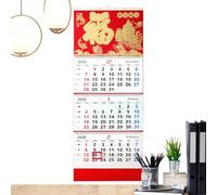Calendario da parete 2026, planner mensile da appendere a 4 pieghe, calendario da parete 2026, per pianificare a casa, ufficio, scuola, aula, famiglia, residenza, Capodanno cinese, ristorante