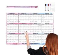 Calendario Da Parete 2026 | Scrittura Liscia Cancellabile a Secco - Grande Calendario Da Muro A Con Poster E Carta Spessa,Per Pianificazione Casa Scuola Ufficio Soggiorno Camera Da Biblioteca