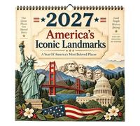 Calendario Da Parete 2027 Planner da Parete con Vedute Panoramiche | Calendario Murale Gennaio-Dicembre 2027 per la Casa Soggiorno Ingresso Cucina Studio Ufficio Monolocale Dormitorio Ca