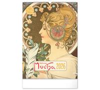 Calendario da parete Alfons Mucha 2026
