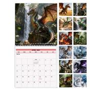 Calendario da Parete Annuale 2027 Planner e Organizer 12 per la