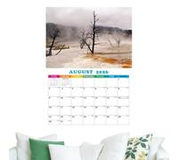 Calendario da parete, calendario da parete con scenari 2026 - Organizzatore da appendere per pianificazione e agenda per scuola domestica, scuola, affari, famiglia, posto di lavoro, riunioni, viaggi e