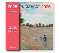 Calendario da parete Claude Monet, papaveri 30x30 cm (2026)