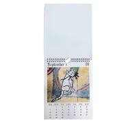 Calendario da parete con gatti medievali | Calendario 2025 con gatti medievali brutti, 12 mesi da gennaio a dicembre, da appendere alla parete, con strani gatti medievali per la casa