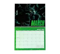 Calendario da parete con gatti per l'anno 2026 - Calendario da parete con pianificazione da gennaio a dicembre 2026 - Calendario per gatti per 12,Per pianificazione e programmazione casa