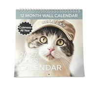 Calendario da Parete Gatti 2027 Calendario a Gen-Dic 2027