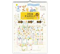Calendario da parete Hallmark Disney Winnie the Pooh 2026 con adesivi 845230