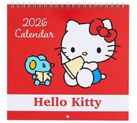 Calendario Da Parete Hello Kitty Sanrio Taglia M 2026 UFFICIALE GIAPPONE