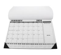 Calendario da Parete Inglese 2023-2024 per Ufficio e Casa Nero | Carta con Foro per Appendere, Registrazione Eventi e Conto alla Rovescia, per Insegnanti e Personale Stile Casuale