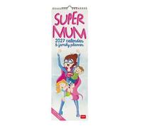 Legami - Calendario da Parete 2027, Super Mum, 12 Mesi, 16 x 49 cm