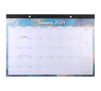 Calendario da Parete Mensile Inglese 18 Mesi in Carta per Casa Ufficio | Struttura Semplice, Uso Pratico Quotidiano, Materiali Affidabili, Formato Mensile, per Pianificazione Domestica e Lavorativa