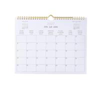 Calendario da parete multilingue 2027, organizer mensile incluso | Calendario per appuntamenti in inglese, tedesco e spagnolo, in carta, da appendere, per casa, cucina, ufficio