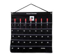 Calendario da parete organizer - tabellone da appendere in tessuto, bacheca promemoria | mensile settimanale planner espositore per camera da letto, ufficio, soggiorno, dormitorio, ingresso, casa