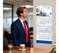 Calendario da parete per l'anno 2026, 3 , calendario da appendere alla parete, per amici, famiglia, soggiorno, studio, appartamento