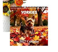 Calendario Da Parete Per L'Anno 2027 Arte Murale Simpatica e Divertente con | Calendario Mensile e Annuale da 12 Per Gli Amanti Dei Cani, Ufficio, Scuola ed Aula