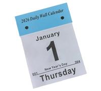 Calendario Da Parete Per Ufficio 2026 Per Miglioramento Della Produttività Degli Spazi Lavoro Carta Premium A Strappo Giornaliero Design Strappabile