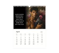 Calendario Da Parete | Pianificatore Di Agenda E Organizzatore Da Blocco,Calendario Da Parete 2026 Con Disegno Artistico - Per Famiglia Bambini Insegnante Scuola Aula Uffici Casa Frigorifero