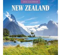 Calendario da parete quadrato 2026 della Nuova Zelanda Red Robin Publishing
