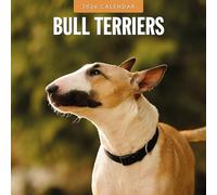 Calendario da parete quadrato 2026, motivo: Bull Terriers Red Robin Publishing