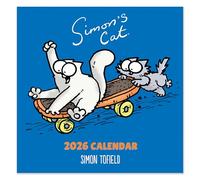 Calendario da parete quadrato 2026 Simon's Cat