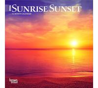 Calendario da parete: Sunrise Sunset 2026 Mini