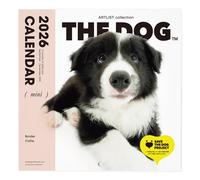 Calendario da parete THE DOG 2026, dimensioni mini [Border Collie] L 169 x...