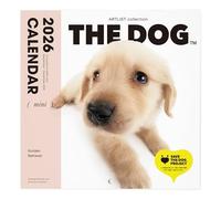 Calendario da parete THE DOG 2026, dimensioni mini [Golden Retriever] L 169 x...