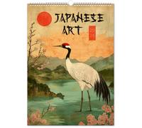 Calendario da parete Vintage manifesti - Arte giapponese 2026