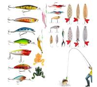 Calendario Da Pesca Kit Esche Festivo, Artificiali
