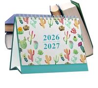 Calendario da scrivania 2026 | Agenda settimanale e mensile con note, modello vegetale, calendario da scrivania, per home office, pianificazione accademica, insegnanti