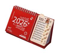 Calendario da scrivania 2026, efficiente gestione del tempo, per il raggiungimento degli obiettivi giornalieri e la disciplina automatica, calendario di gestione del tempo