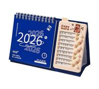 Calendario da scrivania 2026, efficiente gestione del tempo, per il raggiungimento degli obiettivi giornalieri e la disciplina automatica, calendario di gestione del tempo
