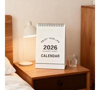 Calendario da scrivania 2026 | Programma Per Il Periodo Da Gennaio 2026 A Giugno 2027 - Calendario giornaliero | Per famiglia, amici, studenti, insegnanti, casa, interni, scuola, ufficio E