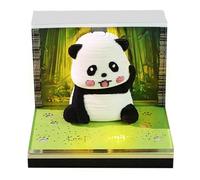 Calendario da scrivania 3D 2026, calendario 2026, blocco note 3D, scultura di carta da strappare, blocco note creativo con copertina in plastica trasparente, per ufficio, casa, scrivania, ornamenti