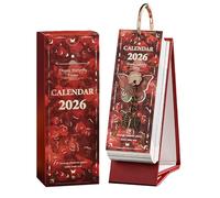 Calendario Da Scrivania Anno 2026,Agenda Diario Da 365 Giorni Con Decorazione Pittura A Olio | Calendario Vintage - Per La Casa L'Ingresso Scrivania L'Ufficio E La Scuola