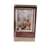 Calendario da scrivania in carta sostenibile, con design retrò, funzione di tracciamento della carta, accessori da scrivania, retro