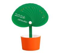 Calendario Da Scrivania,Organizzatore a Forma di Bocciolo - Calendario Da Tavolo 2026 Con Portapenne - Per Uomini Donne Colleghi Ufficio Natale Dipendente Maschio Anno Nuovo Adulti Festa Del Papà