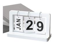 Calendario Da Scrivania Perpetuo - Calendario Da Scrivania Vintage, Calendari In Legno Riutilizzabili, Stile Rustico Vintage Con Di Mese E Data | Pianificatore Quotidiano Per Il Pianificatore