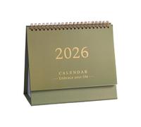 Calendario da scrivania, pianificatore di carta del mese di dicembre 2026, organizer creativo per registrare le date quotidiane, per compleanni e vacanze, ufficio, scuola