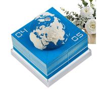 Calendario da tavolo 2025: calendario mensile degli, planner del calendario | Calendario da scrivania 2025 con blocco note, calendario di orologi d'arte intagliata moderna, calendar