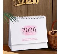 Calendario da tavolo 2026, calendario da scrivania 2025 2026, planner mensile accademico, carta spessa, per scuola, insegnanti, studenti, famiglia, appartamenti, dormitori, casa, pianificazione del