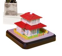 Calendario Da Tavolo 2026 - Calendario Di Pianificazione A Strappo Con Blocco Note 3D | Accessorio Per Piano Di Pianificazione Ornamento Da Tavolo Con Festività Contrassegnate E Note Di Promemoria | D