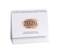 Calendario Da Tavolo 2026 | Calendario Mensile Da Scrivania 2025-2026 | Agenda Accademica Con Estetica | Per Studenti Insegnanti Ufficio Scuola Aula Campus