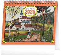 Calendario da tavolo 2026 con illustrazioni di Josef Lada