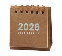 Calendario da tavolo 2026 con rilegatura a doppia bobina, calendari da tavolo 19 mesi da giugno 2025 a dicembre 2026 per calendario giornaliero di pianificazione assistente