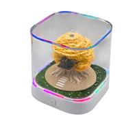 Calendario da tavolo 3D 2026 - Calendario da tavolo a strappo, Blocco note in piedi Decorazione creativa per ponte, Calendari di carta dimensionali Calendari decorativi per scaffale da armadio da