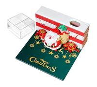 Calendario da tavolo 3D 2026 - Creativo espositore da scrivania con Babbo Natale, blocco note, calendario giornaliero, fai da te, decorazione ideale per la stanza, regalo, casa, ufficio, studio